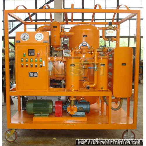 Single Stage Vacuum Transformer Oil Purifier